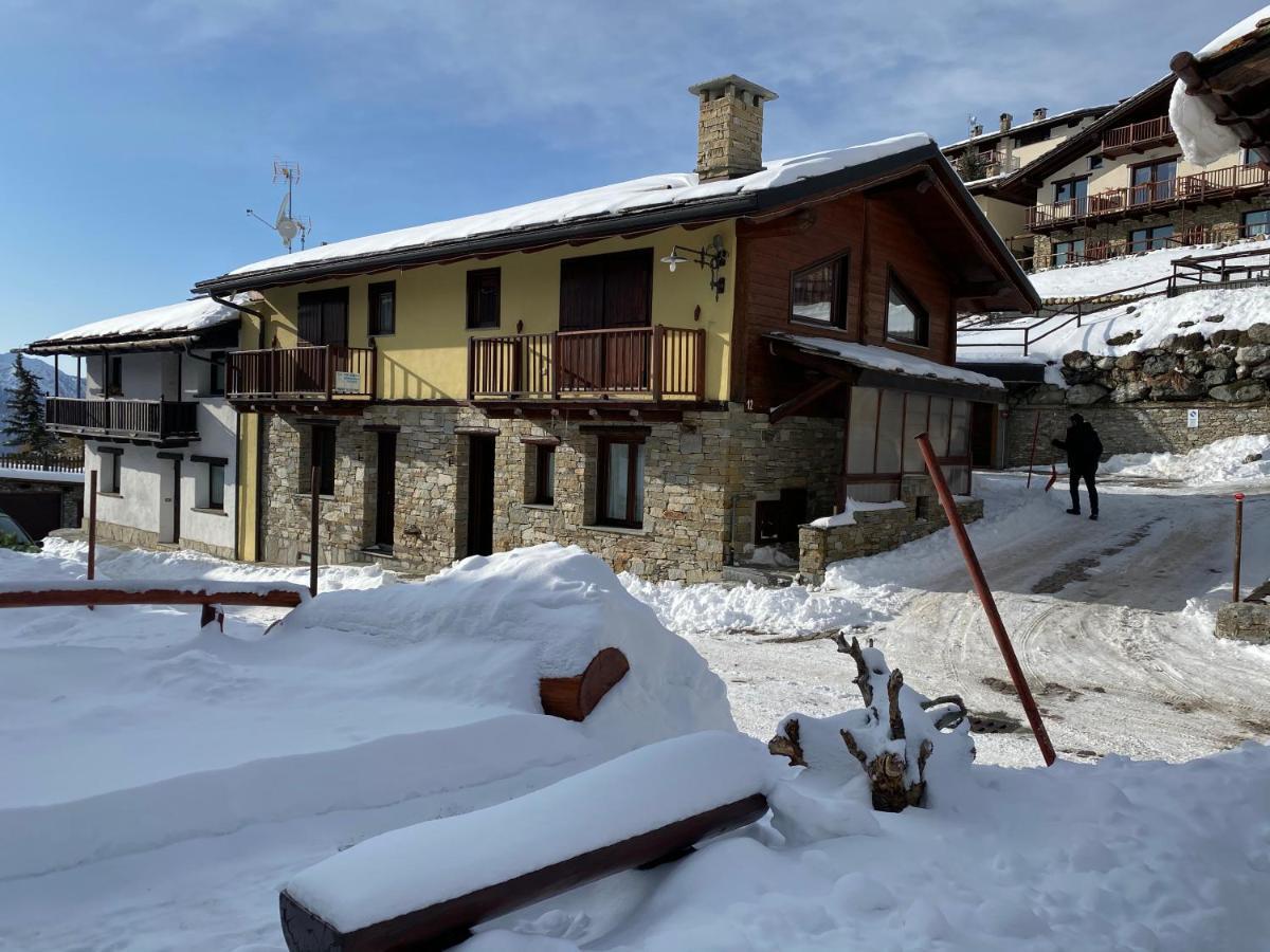 Ferienwohnung Baita Arianna Colle Colle Sestriere Exterior foto